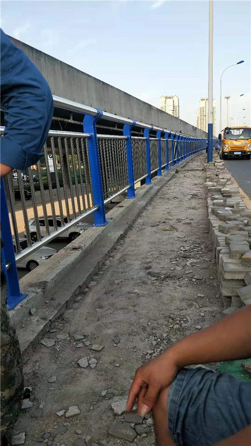 滁州道路碳素钢喷塑护栏使用寿命长