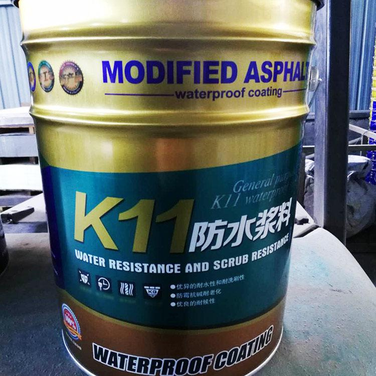 恩施JS聚合物防水涂料 K11聚合物防水涂料一平米消耗多少公斤