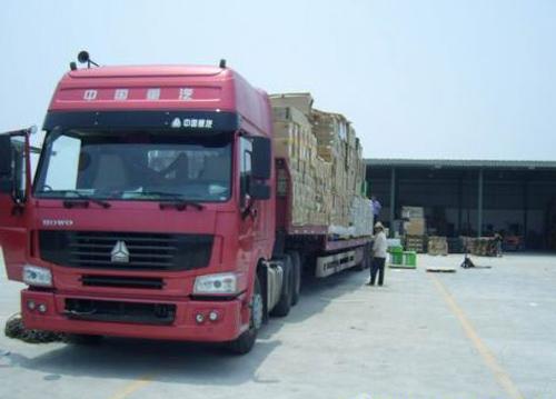 乐从直达甘肃省高台货运专线家具运输