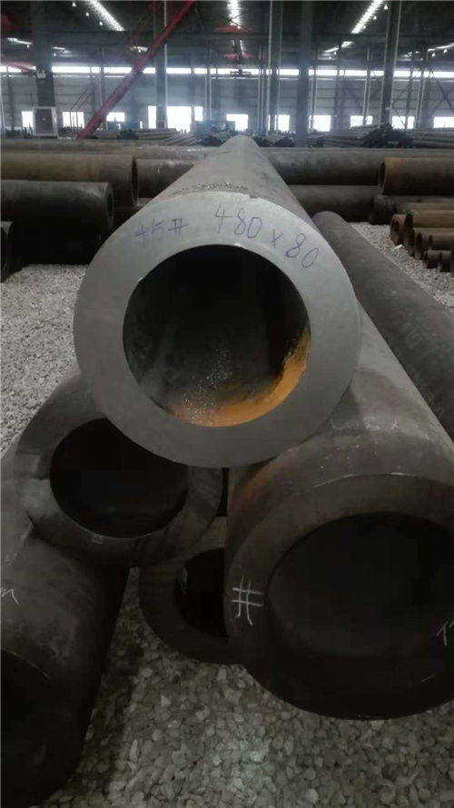宁夏20# 厚壁钢管 冶钢产  切割下料