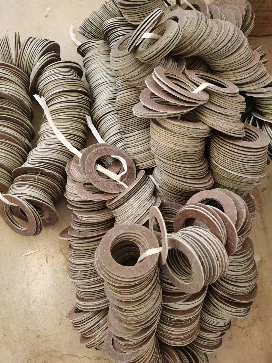襄樊搪瓷罐用高压石棉垫片多少钱一片来图加工定制